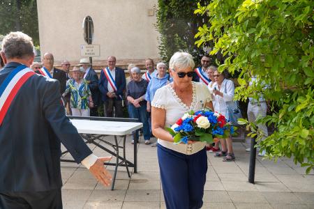 Commémoration du 82e anniversaire de la Libération de Rungis
