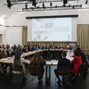Conseil municipal d'installation du 21 mars 2026